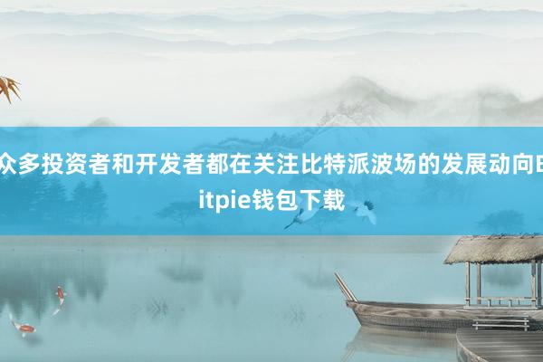 众多投资者和开发者都在关注比特派波场的发展动向Bitpie钱包下载