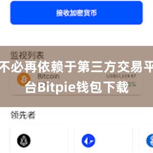 不必再依赖于第三方交易平台Bitpie钱包下载