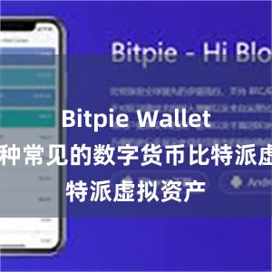 Bitpie Wallet 支持多种常见的数字货币比特派虚拟资产