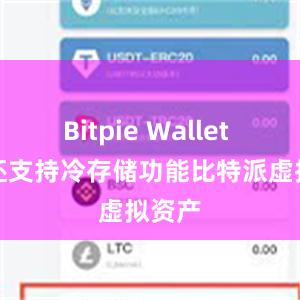 Bitpie Wallet App还支持冷存储功能比特派虚拟资产